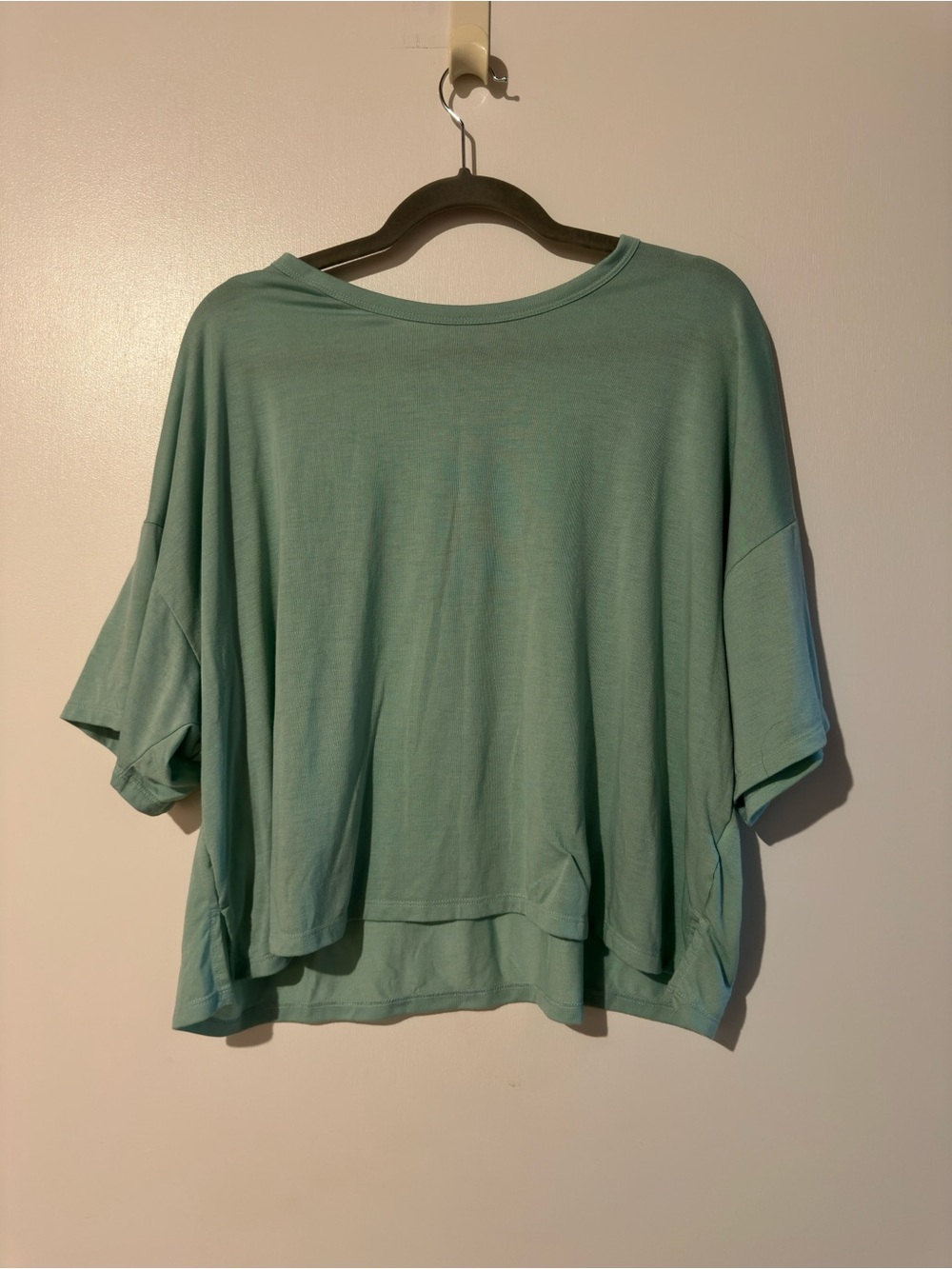 Old Navy Relaxed Boxy Top in Sage Green